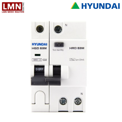HRO63M 1NG 1P+N-hyundai-rcbo-bao-ve-qua-tai-chong-ro