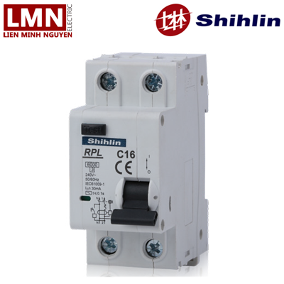 RPL 1P+N-shihlin-rcbo-1p+n-16a-6ka